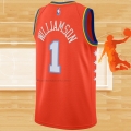 Camiseta 2020 Rising Star Zion Williamson USA Naranja