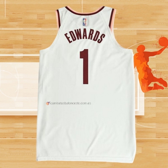 Camiseta 2022 Rising Star Anthony Edwards NO 1 Isiah Blanco