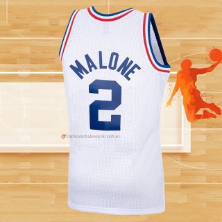 Camiseta All Star 1985 Moses Malone NO 2 Blanco