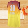 Camiseta All Star 2023 Golden State Warriors Stephen Curry NO 30 Naranja