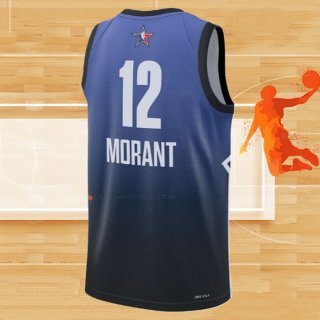 Camiseta All Star 2023 Memphis Grizzlies Ja Morant NO 12 Azul