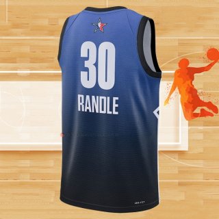 Camiseta All Star 2023 New York Knicks Julius Randle NO 30 Azul