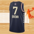 Camiseta All Star 2024 Boston Celtics Jaylen Brown NO 7 Azul