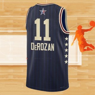 Camiseta All Star 2024 Chicago Bulls Demar Derozan NO 11 Azul