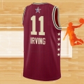 Camiseta All Star 2024 Dallas Mavericks Kyrie Irving NO 11 Rojo