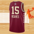 Camiseta All Star 2024 Los Angeles Lakers Austin Reaves NO 15 Rojo