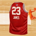 Camiseta Nino All Star 2024 Los Angeles Lakers LeBron James NO 23 Rojo