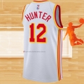 Camiseta Atlanta Hawks De'Andre Hunter NO 12 Association 2020-21 Blanco