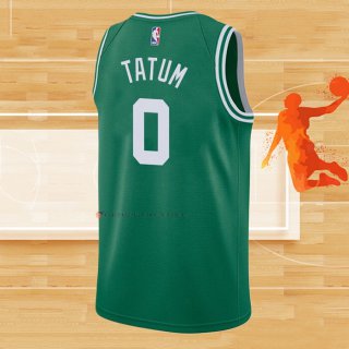 Camiseta Boston Celtics Jayson Tatum NO 0 Icon 2021-22 Verde