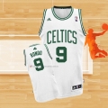 Camiseta Boston Celtics Rajon Rondo NO 9 Blanco