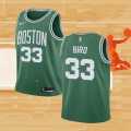 Camiseta Nino Boston Celtics Larry Bird NO 33 Ciudad 2018 Verde