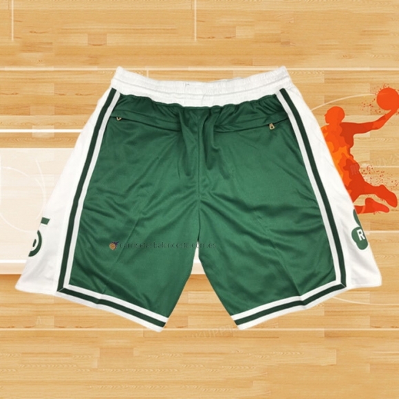 Pantalone Boston Celtics Ciudad Just Don Verde