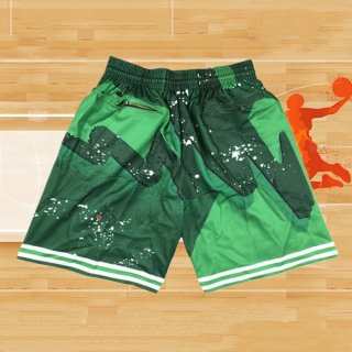 Pantalone Boston Celtics Just Don Verde2