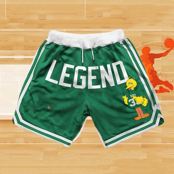 Pantalone Boston Celtics Larry Legend Retro Verde