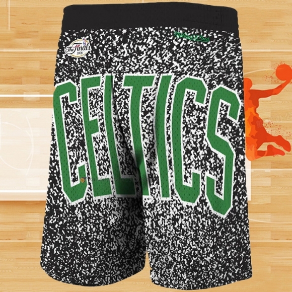 Pantalone Boston Celtics Mitchell & Ness Negro