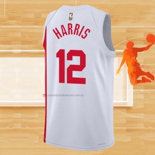 Camiseta Brooklyn Nets Joe Harris NO 12 Classic 2022-23 Blanco