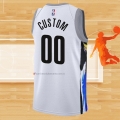 Camiseta Brooklyn Nets Personalizada Ciudad 2022-23 Blanco