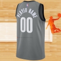 Camiseta Brooklyn Nets Personalizada Statement Gris