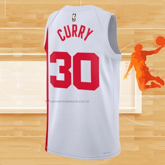 Camiseta Brooklyn Nets Seth Curry NO 30 Classic 2022-23 Blanco