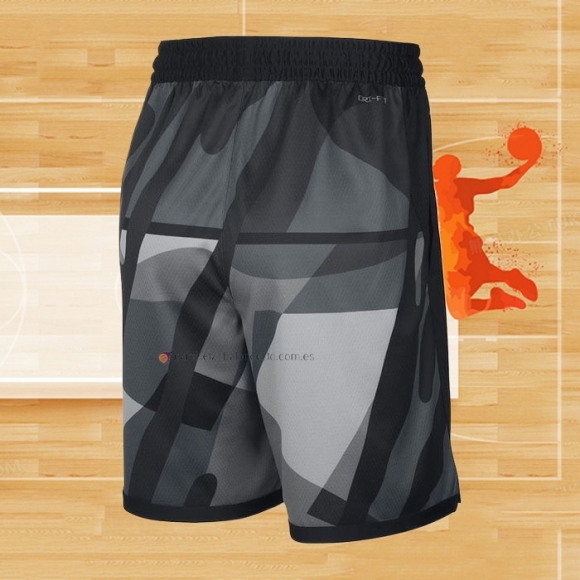 Pantalone Brooklyn Nets Ciudad 2024-25 Negro