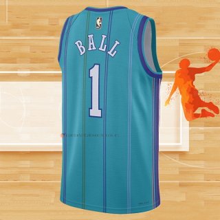 Camiseta Charlotte Hornets LaMelo Ball NO 1 Classic 2023-24 Verde