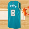 Camiseta Charlotte Hornets Nick Smith JR. NO 8 Ciudad 2023-24 Verde