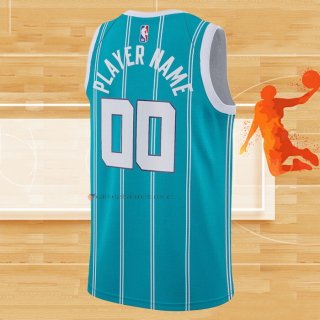 Camiseta Charlotte Hornets Personalizada Icon 2020-21 Verde