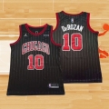 Camiseta Chicago Bulls Demar Derozan NO 10 Statement 2020-21 Negro