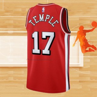 Camiseta Chicago Bulls Garrett Temple NO 17 Ciudad 2021-22 Rojo