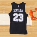 Camiseta Chicago Bulls Michael Jordan NO 23 Fashion Royalty Negro