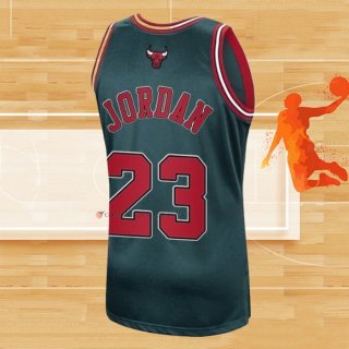 Camiseta Chicago Bulls Michael Jordan NO 23 Mitchell & Ness 1997-98 Verde