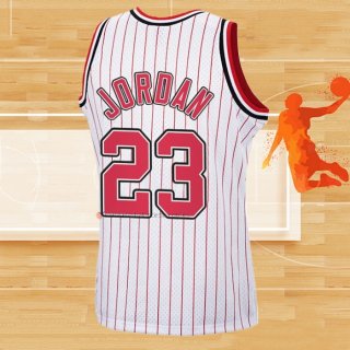 Camiseta Chicago Bulls Michael Jordan NO 23 Reload Hardwood Classics Blanco