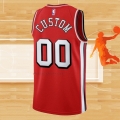 Camiseta Chicago Bulls Personalizada Ciudad 2021-22 Rojo