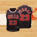 Camiseta Nino Chicago Bulls Michael Jordan NO 23 Negro