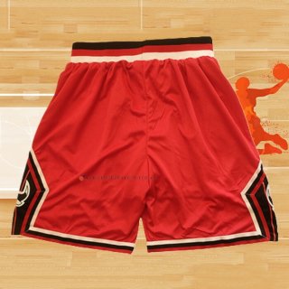 Pantalone Chicago Bulls Ciudad 2021-22 Rojo