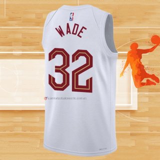 Camiseta Cleveland Cavaliers Dean Wade NO 32 Association 2022-23 Blanco