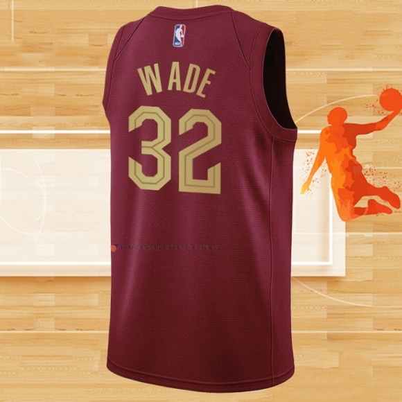 Camiseta Cleveland Cavaliers Dean Wade NO 32 Icon 2022-23 Rojo