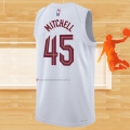 Camiseta Cleveland Cavaliers Donovan Mitchell NO 45 Association 2022-23 Blanco