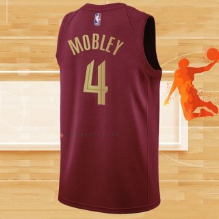 Camiseta Cleveland Cavaliers Evan Mobley NO 4 Icon 2022-23 Rojo