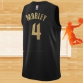 Camiseta Cleveland Cavaliers Evan Mobley NO 4 Statement 2022-23 Negro