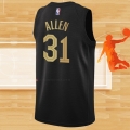 Camiseta Cleveland Cavaliers Jarrett Allen NO 31 Statement 2022-23 Negro