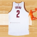 Camiseta Cleveland Cavaliers Kyrie Irving NO 2 Retro Blanco