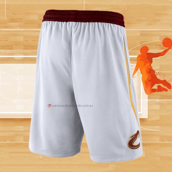 Pantalone Cleveland Cavaliers 2017-18 Blanco