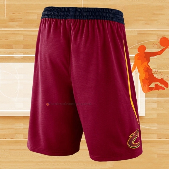 Pantalone Cleveland Cavaliers 2017-18 Rojo