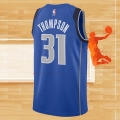 Camiseta Dallas Mavericks David Thompson NO 31 Icon 2023-2024 Azul