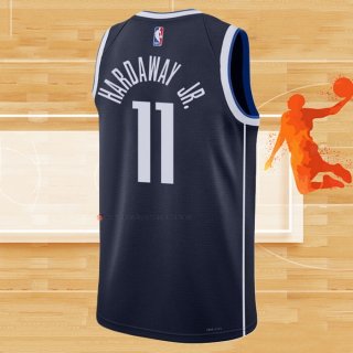 Camiseta Dallas Mavericks Tim Hardaway JR. NO 11 Statement 2022-23 Azul