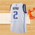 Camiseta Nino Dallas Mavericks Kyrie Irving NO 2 Association Blanco