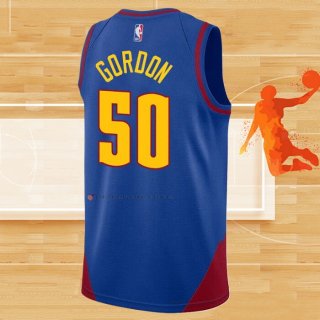 Camiseta Denver Nuggets Aaron Gordon NO 50 Statement 2022-23 Azul