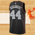 Camiseta Detroit Pistons Bojan Bogdanovic NO 44 Ciudad 2023-24 Negro