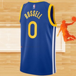 Camiseta Golden State Warriors D'Angelo Russell NO 0 Icon 2018-19 Azul